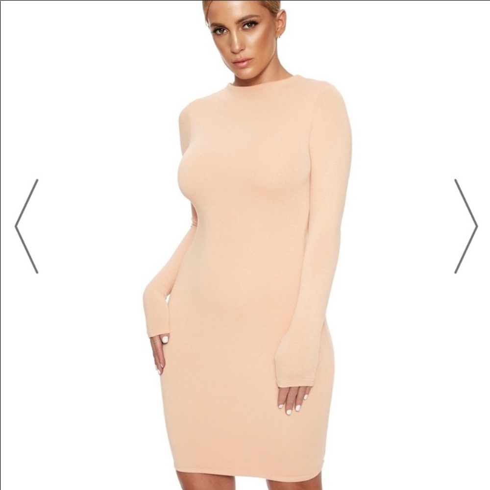 Nude dress